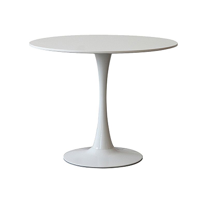 29.1"H Round Solid Color Slate Coffee Table 1 Single Modern Cocktail Table