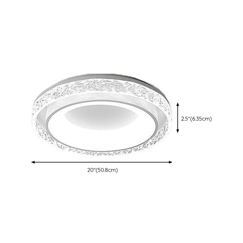 Modern Flush Mount Lighting LED White Ceiling Light for Restaurant