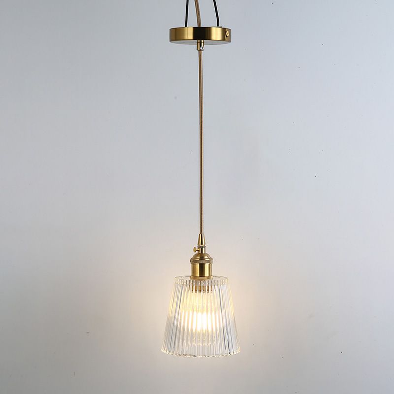 Scalloped Shade Hanging Lamps Industrial Suspension Pendant for Kitchen Restaurant