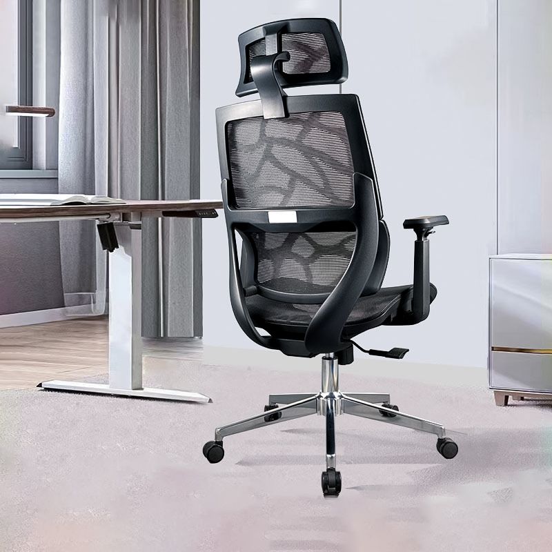 Mesh Desk Home Office Chair High Back Black Swivel Office Chair