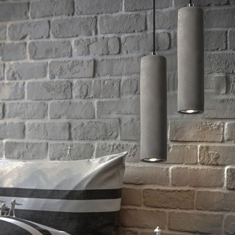 Modern Style Linear Shape Pendant Lighting 1 Light Pendant Light for Bedside