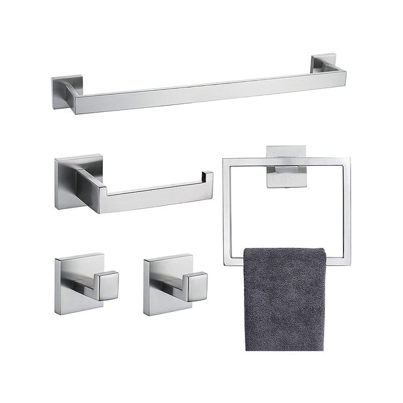 Stainless Steel Bathroom Accessory as Individual or as a Set Modern Bathroom Hardware