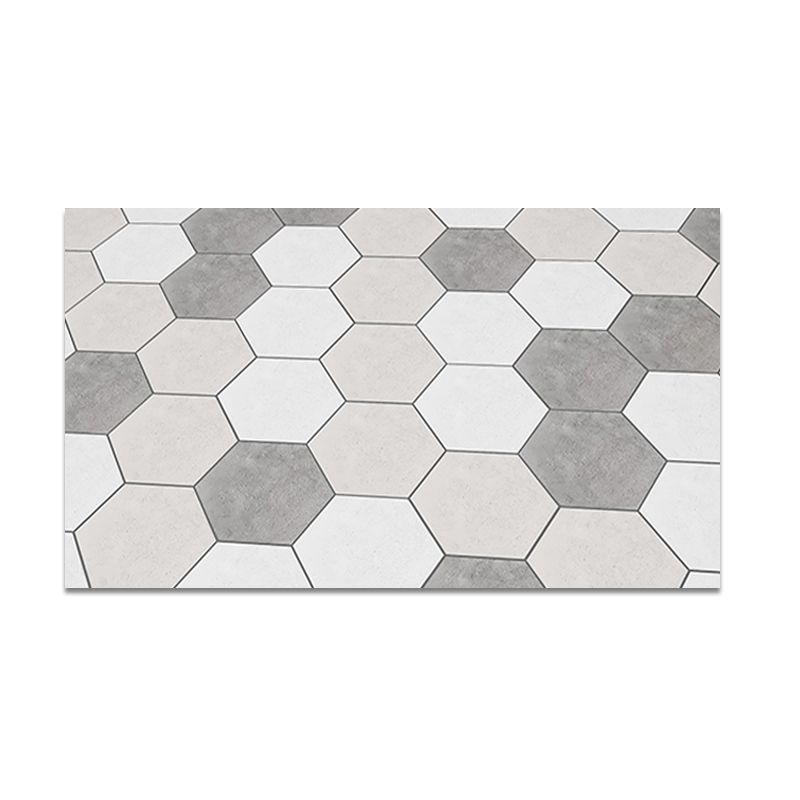 Modern PVC Flooring Peel and Stick Geometric Printed Vinyl Floor Planks