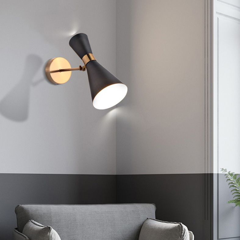 Postmoderne Metallleuchten Leuchten Einlampen Wandlampe für Schlafzimmer Wohnzimmer