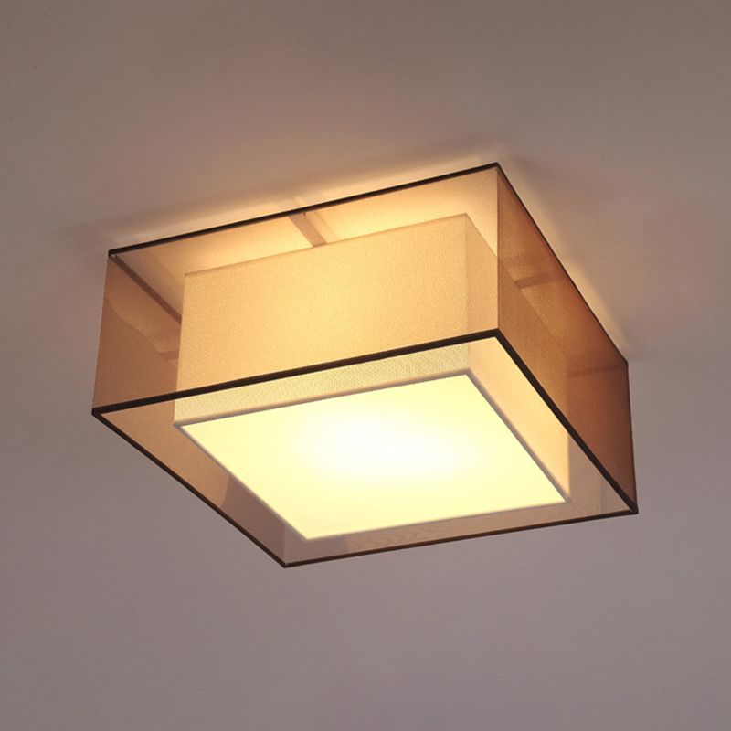 New Chinese Style Ceiling Light Geometry Shape Ceiling Lamp for Bedroom