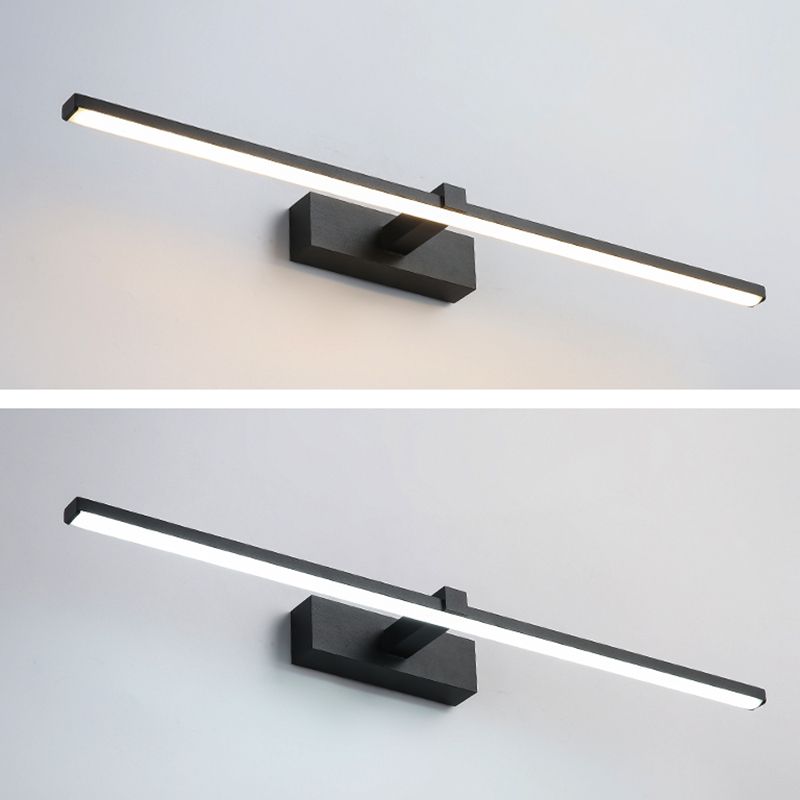 Aluminium Linear LED Wall Lamp in Modern Minimalist Style Acrylic Wall Light for Interior Spaces