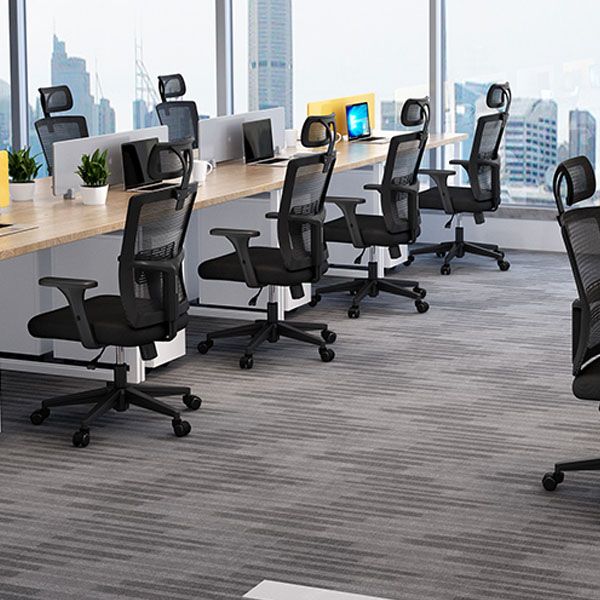 Modern Style Task Chair Mesh Tilt Mechanism Office Chair with Adjustable Arms