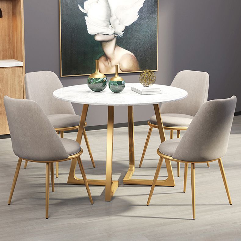 Armless Dining Chairs Nordic Side Kitchen Chairs for Dining Room