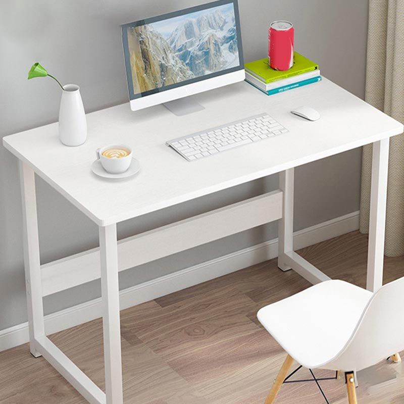 Modern Solid Wood Office Desk Rectangular Writing Desk for Office