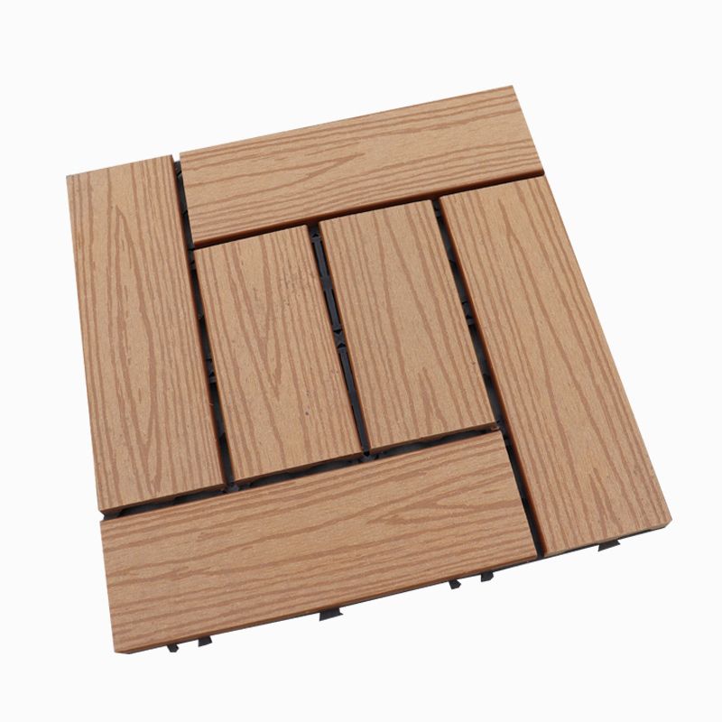 Deck Plank Loose Lay Manufactured Wood Outdoor Flooring Decking Tiles