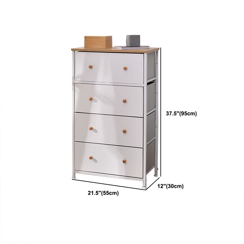 Contemporary Chest with Metal Legs Chest with Drawers for Bedroom