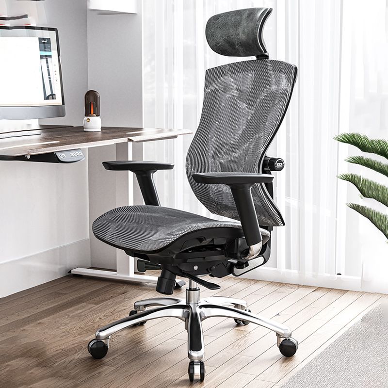 Removable Arms Chair Modern No Distressing Ergonomic Office Chair with Breathable Back