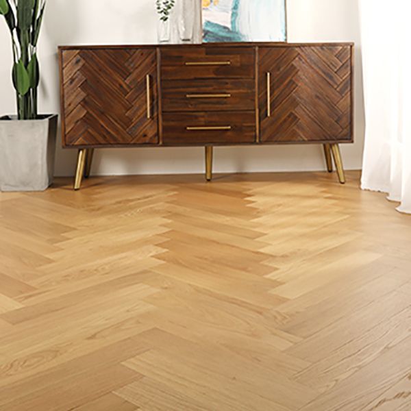 Solid Wood Plank Flooring Click-Locking Natural Wood Hardwood Flooring