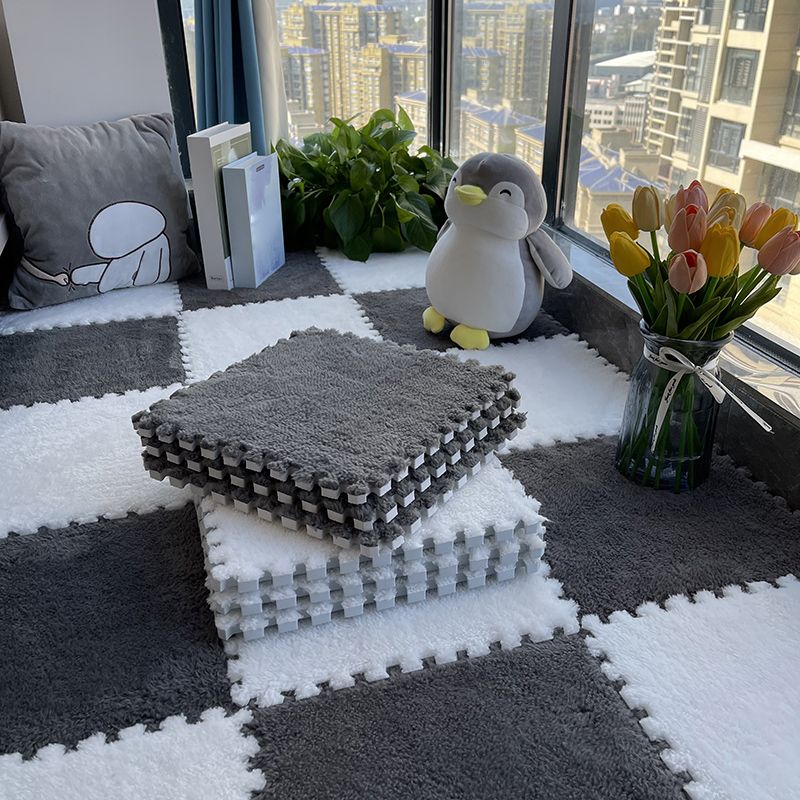 Carpet Floor Tile Level Loop Interlocking Non-Skid Carpet Tiles