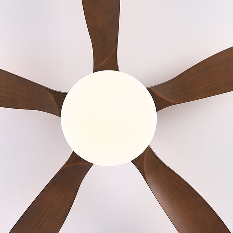 Contemporary Ceiling Fan Light Fixture Colorful LED Ceiling Lamp