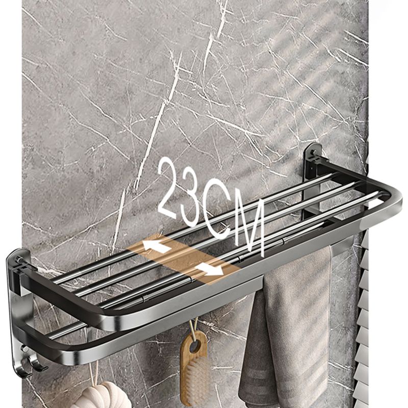 Modern Grey Bathroom Accessory Set  Bath Shelf Bath Hardware Set