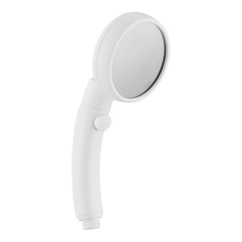 Modern Plastic Shower Head Standard Round Handheld Shower Heads