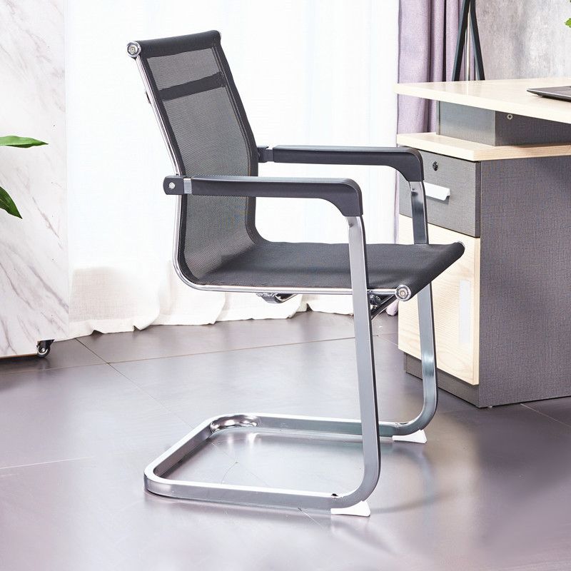 Ergonomic Mesh Desk Chair Fixed Arm Office Chair for Home Office