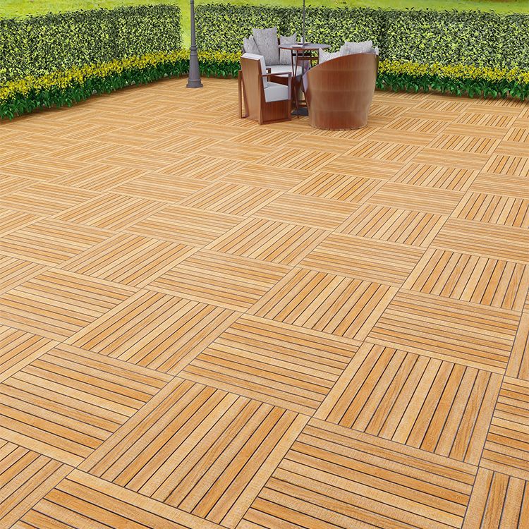 Outdoor Flooring Tiles 23.6" × 23.6" Flooring Tiles with Slip Resistant