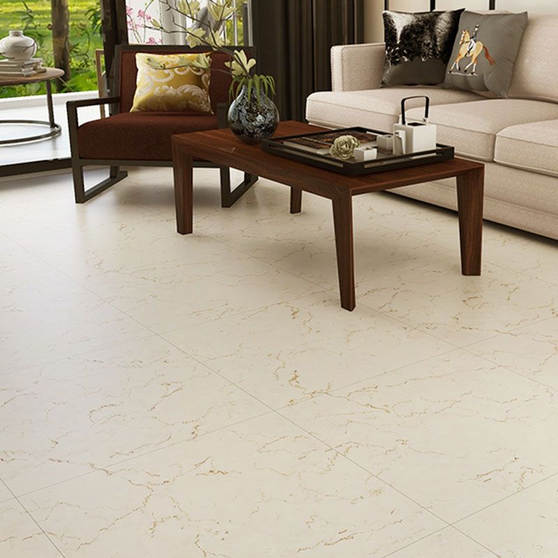 Indoor Flooring Vinyl Peel and Stick Marble Print Square Flooring Vinyl