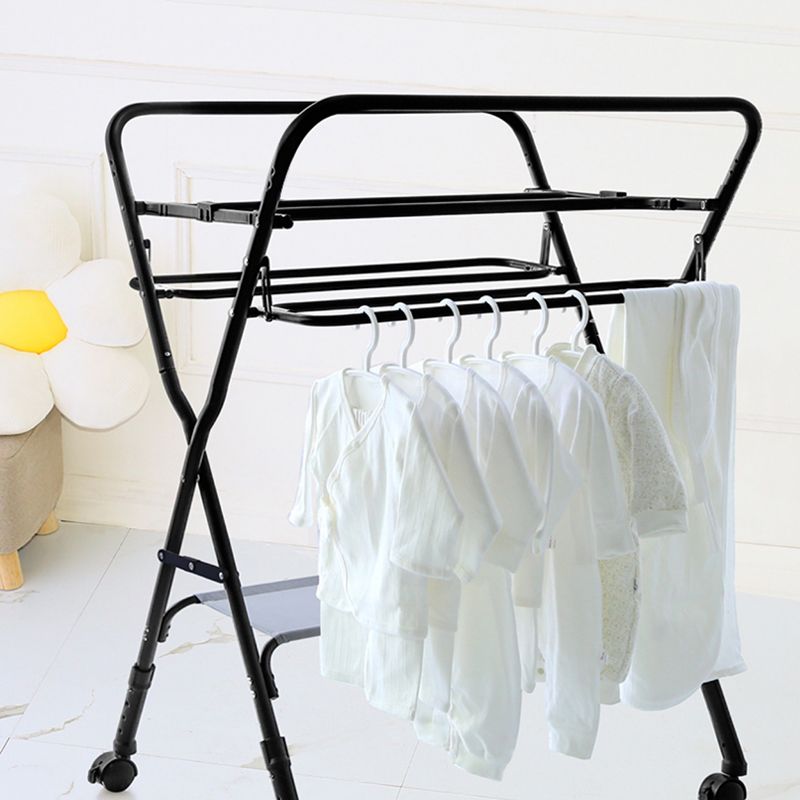 Modern Metal Changing Table 2-in-1 Baby Changing Table with Basket