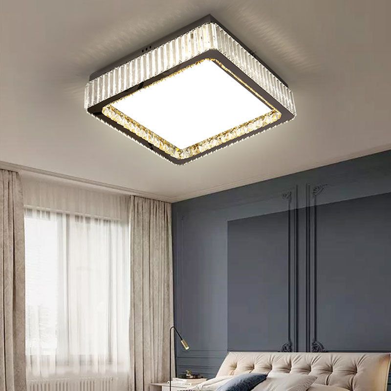 Flush Mount Ceiling Light Modern Ceiling Mounted Fixture for Living Room