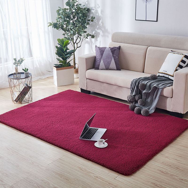 Sintetico a tappeto semplice multicolore Minimalista mopetta per animali domestici Anti-slip tappeto interno per soggiorno