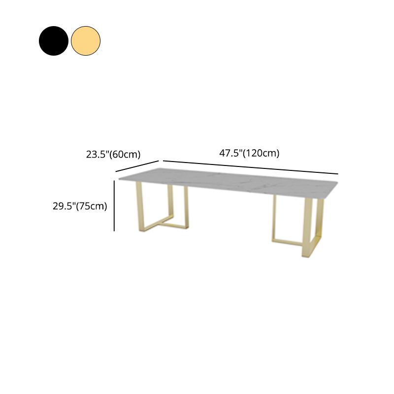 Sintered Stone Home Meeting Table Industrial Office Writing Table