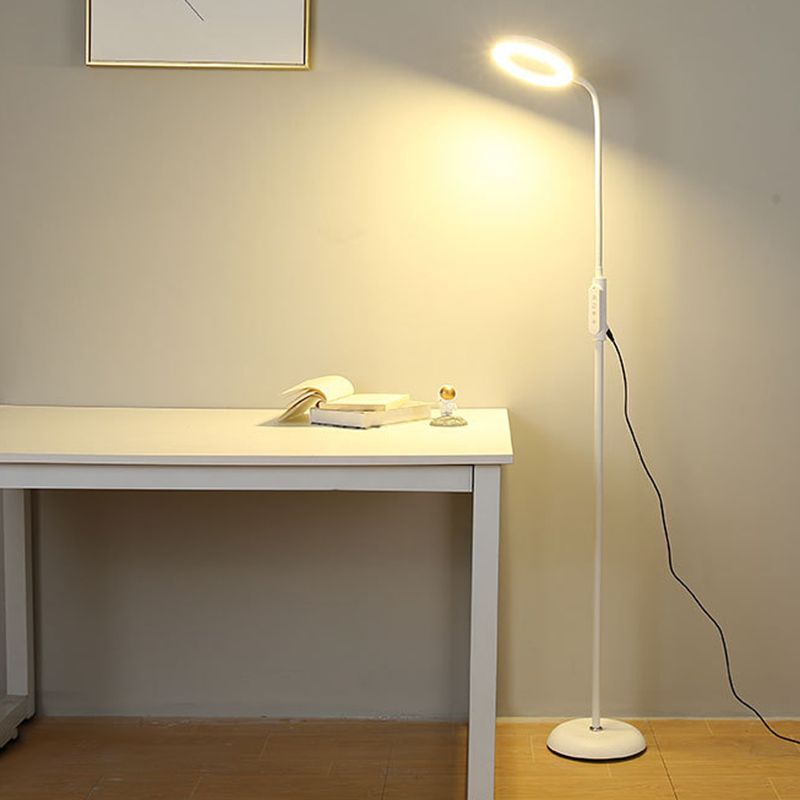 Loop Shaped Living Room Standing Lamp Acrylic LED Minimalist Floor Reading Light