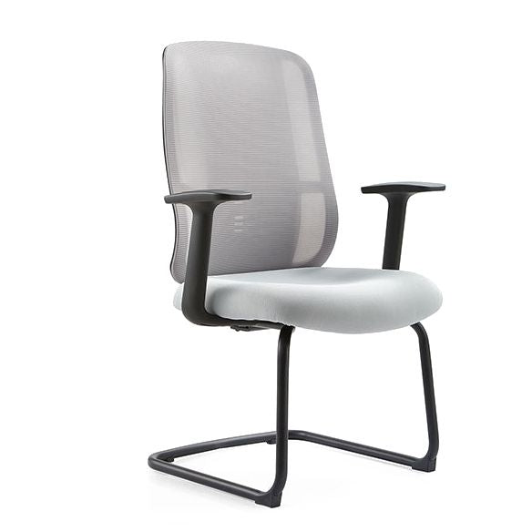 Mid-Back Office Chair Contemporary Lumbar Support Desk Chair