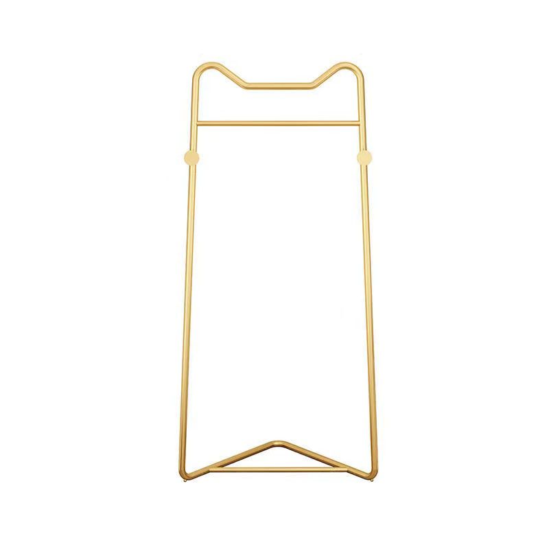 Modern Style Solid Color Coat Rack Metal Frame Coat Hanger for Bedroom