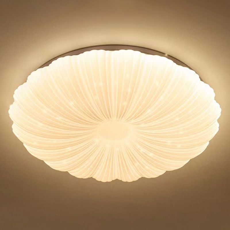 Modernism Flush Mount Lighting LED White Ceiling Light for Bedroom