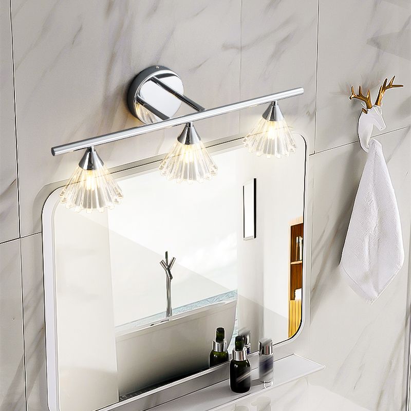 Minimalist Modern Style Vanity Wall Lamp Glass Vanity Lamp for Bathroom