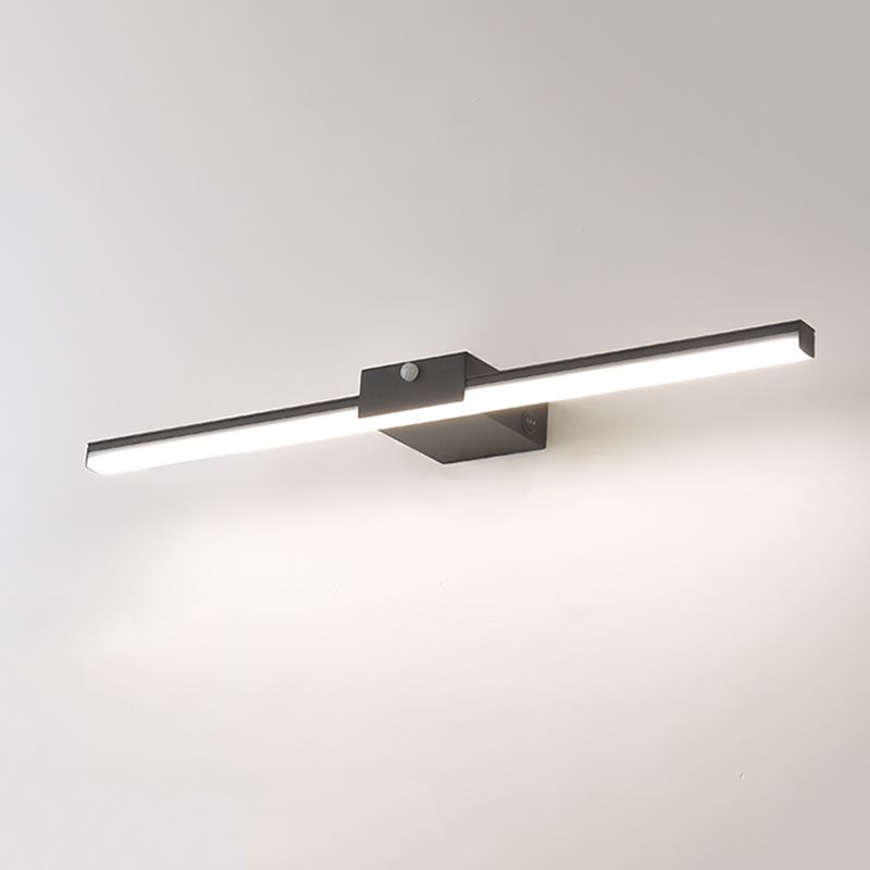 Metal Linear Wall Lamp Sconce Minimalism Sconce Light Fixture for Bathroom