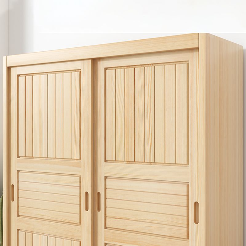 Modern Style Wardrobe Armoire Wood Wardrobe Cabinet With Doors