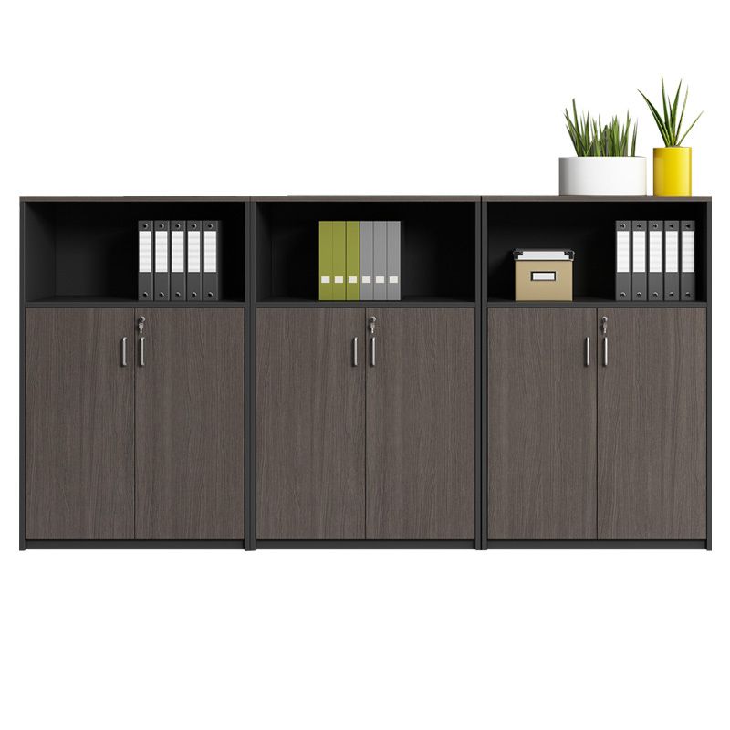 Modern Style Lateral File Cabinet Wood Filing Cabinet with Locking Storage