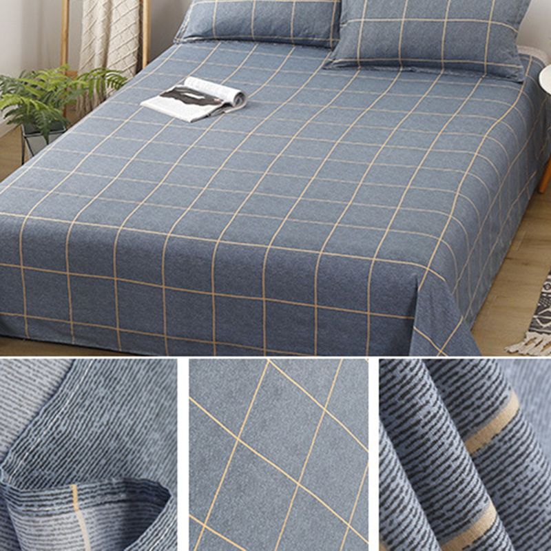 Polyester Bed Sheet No Theme Fitted Sheet Standard Deep Pocket Sheet