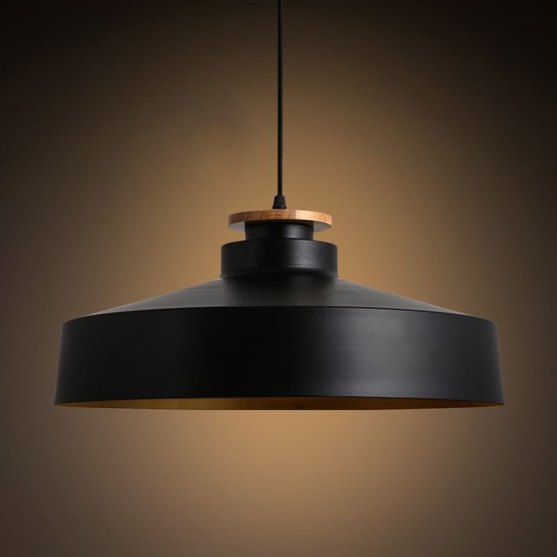 Luminaire pendentif en métal à 1 lumière