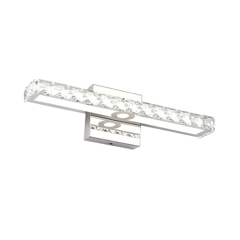 Lámpara de pared de baño LED de estilo de pared de tocador de tocador de tocador de rectáneo