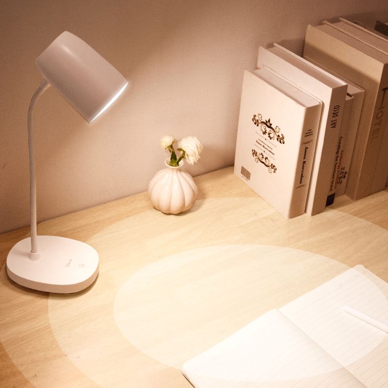 Minimalism Macaroon LED Table Lamp USB Charging Dimmable ABS Nightstand Light for Bedroom