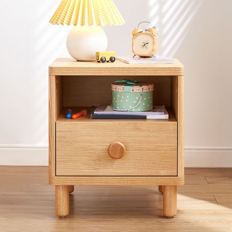 Light Wood Bedside Table for Nursery Oak Bedside Table for Nursery