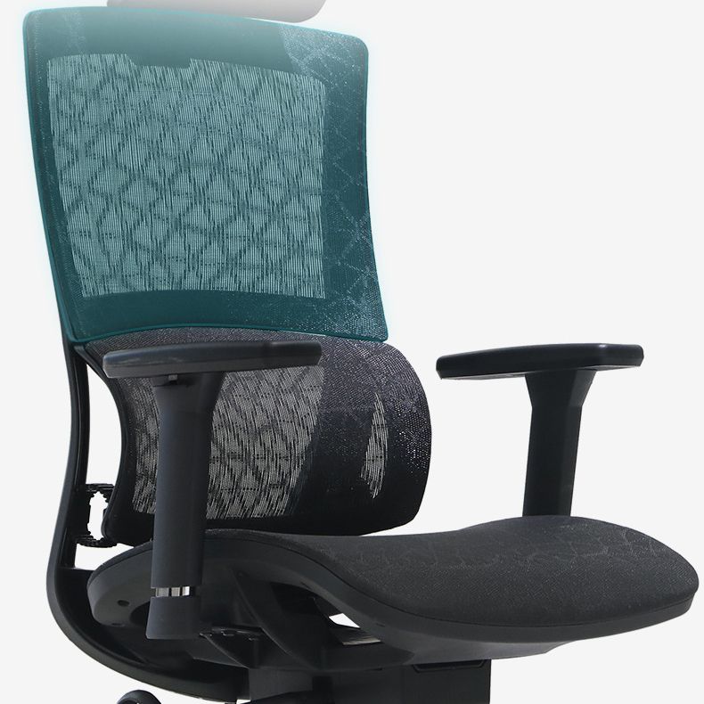 Contemporary Chair Adjustable Seat Height Ergonomic Swivel Office Chair