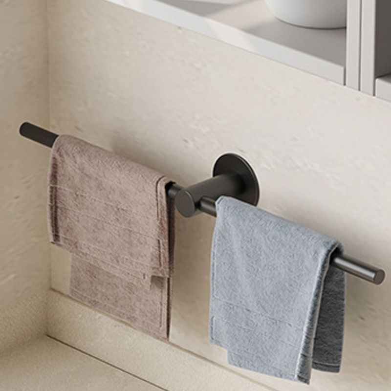 2-Piece Modern Bathroom Accessory Set Stainless Steel Towel Bar