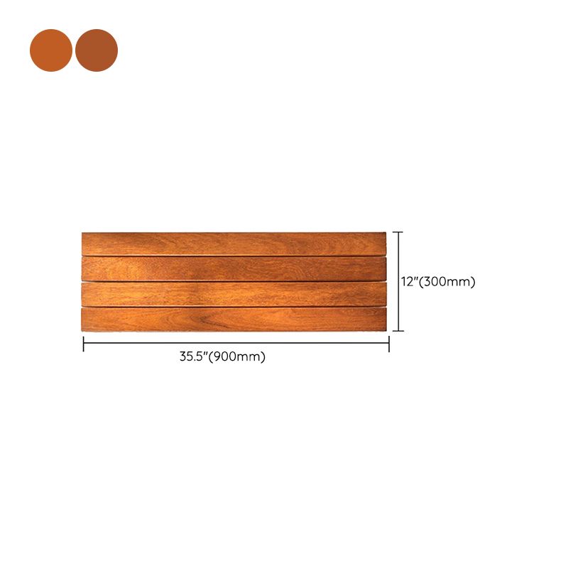 Outdoor Patio Water-resistant Composite Wooden Snapping Deck Plank