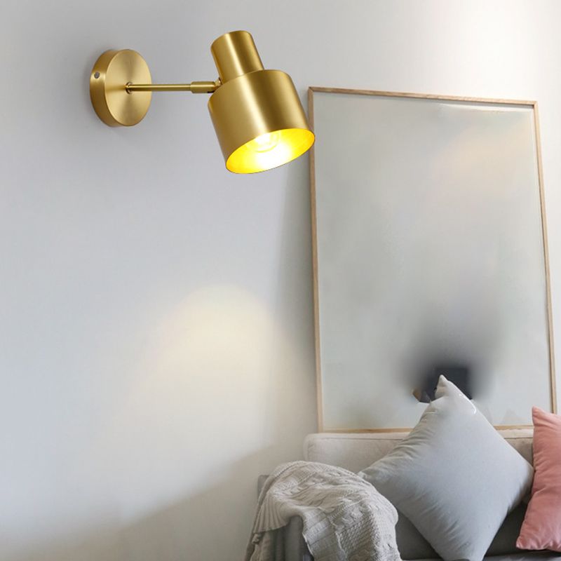 Industrial Metal Vanity Light Minimalist Wall Light Sconce for Washroom