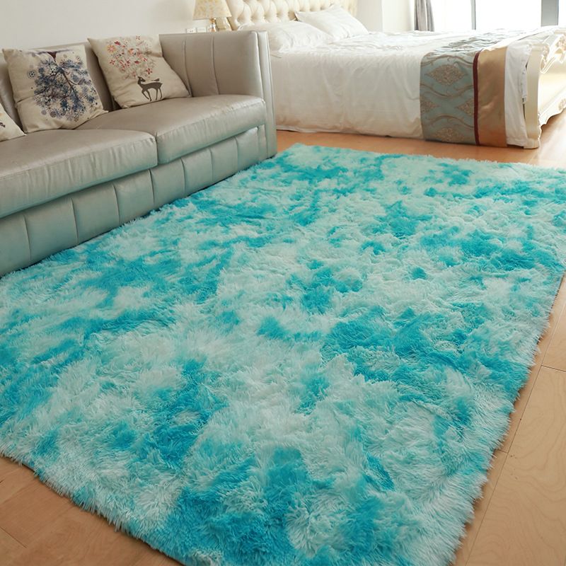 Tapis en peluche de dye-dye à tir