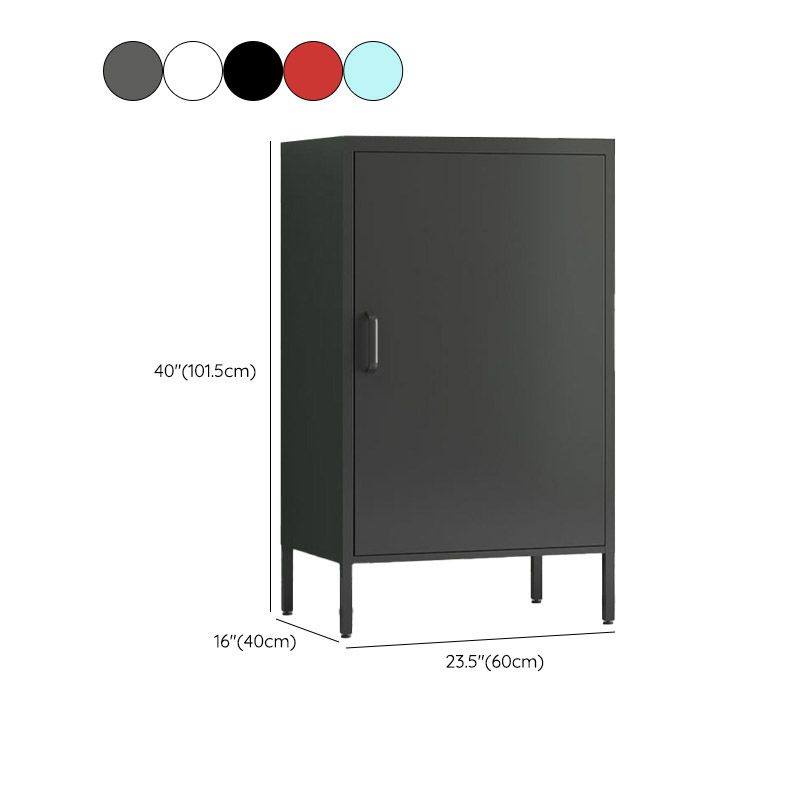 Glam Style Sideboard Steel Kitchen Sideboard Cabinet with Storage