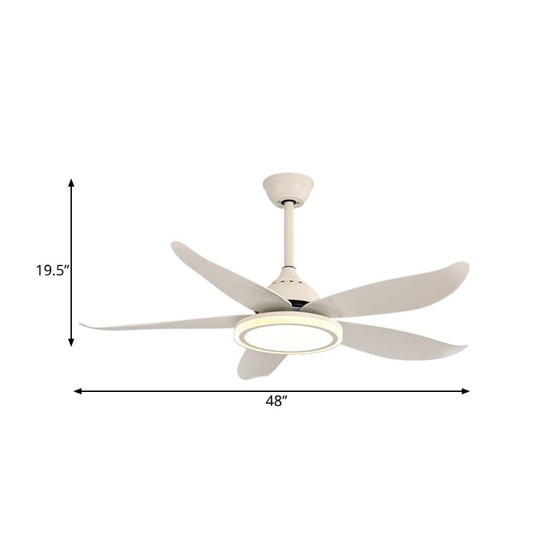 48 "LEDTH BLANC LED BLANC SEMI-FLUSH MONT CONTRIBORAIRE MÉTAL CIRCULAIRE ÉCLAIRAGE DE VAN