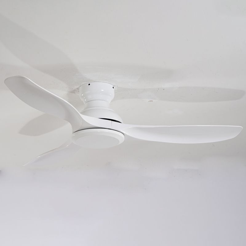 Kids Style Geometry Ceiling Fan Light Metal 1 Light LED Flush Light for Bedroom