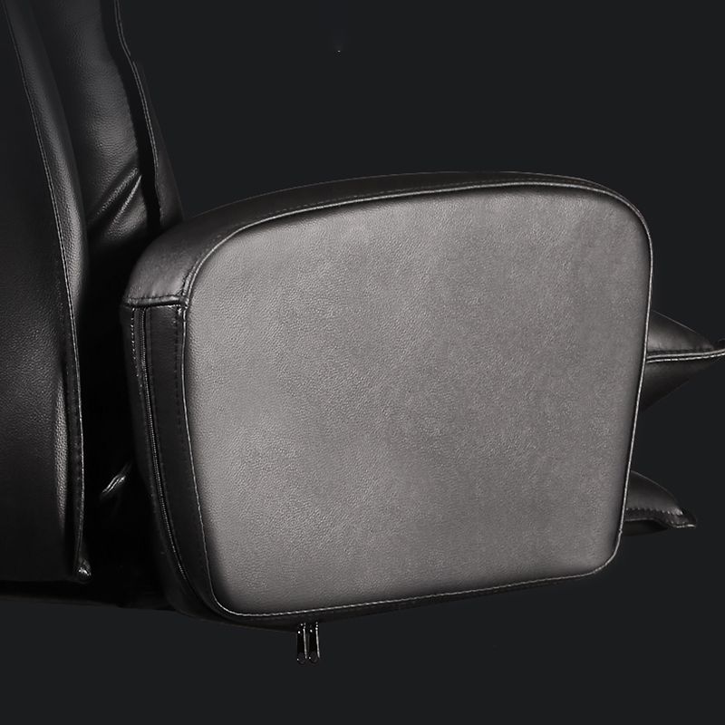 Modern Padded Arms Managers Chair  Adjustable Seat Height Chair